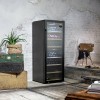 Caso | Smart Wine Cooler | WineExclusive 126 | Energy efficiency class G | Free standing | Bottles capacity 126 bottles | Cooling type Compressor technology | Black