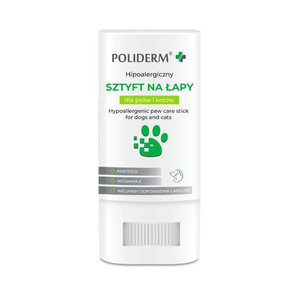 POLIDERM hypoallergenic paw stick for dog ...