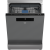 BEKO Dishwasher | DEN48530X | Freestanding | Width 60 cm | Number of place settings 15 | Number of programs 8 | Energy efficiency class D | Stainless steel
