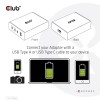 MOBILE TRAVEL CHARGER USB-C/132W GAN CAC-1906 CLUB3D