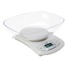 Adler AD 3137 Kitchen scales, Capacity 5 kg , Graduation 1g, Big LCD Display, Auto-zero/Auto-off, Large bowl, White | Adler | Adler AD 3137 | Maximum weight (capacity) 5 kg | Graduation 1 g | Display type LCD | White