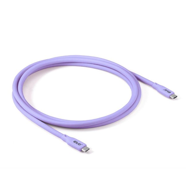 CABLE USB-C TO USB-C 2M/M/M PURPLE ...