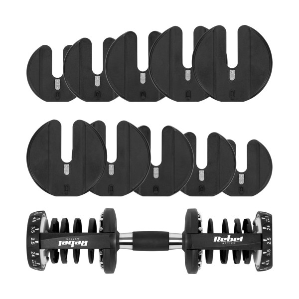 REBEL ACTIVE Hantel automat 24 kg