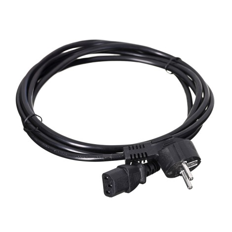 SAVIO CL-146 Power cable Schuko IEC C13, 3 m, Black