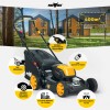 MoWox | 40V Comfort Series Cordless Lawnmower | EM 4140 PX-Li | Mowing Area 400 m² | 4000 mAh | Battery and Charger included