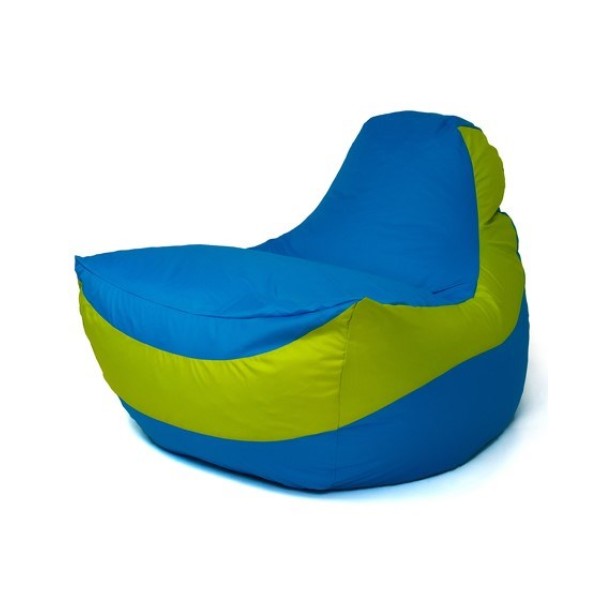 Sako bag pouffe Bolid blue-green XXL ...