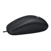 Logitech | Mouse | M100 | Optical | Optical mouse | Wired | Black