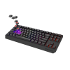 Genesis THOR 230 | Mechanical Gaming Keyboard | Wireless | US | Black | 2.4 GHz, Bluetooth, USB | Outemu Red