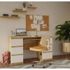KUBA Desk Artisan Oak/White Set