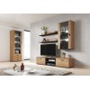 Cama set of two shelves 125cm SOHO lefkas oak/black