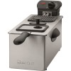 Clatronic FR 3587 Single 3 L Stand-alone 2000 W Deep fryer Black, Stainless steel