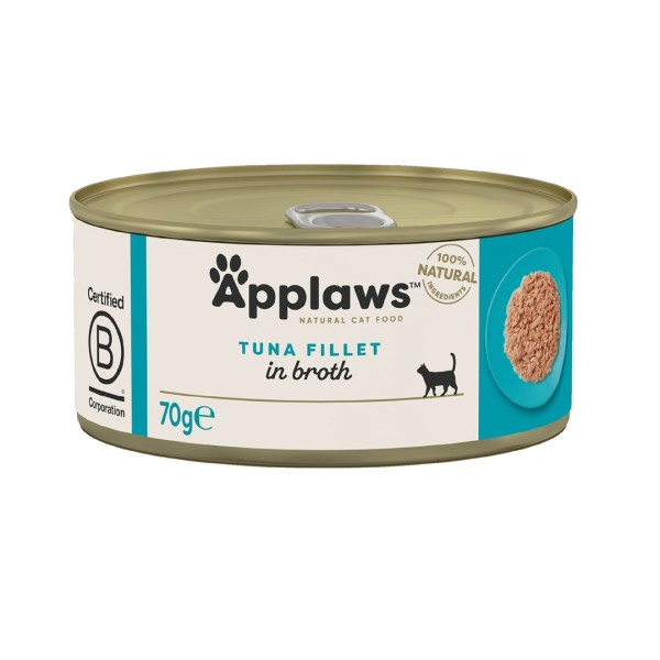 APPLAWS Natural Cat Food Tuna fillet ...