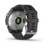 Garmin epix 3.3 cm (1.3") AMOLED 47 mm Digital 416 x 416 pixels Touchscreen Silver Wi-Fi GPS (satellite)