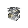 Whirlpool Dishwasher | W7I HF60 TU | Built-in | Width 59.8 cm | Number of place settings 15 | Number of programs 8 | Energy efficiency class A | Black