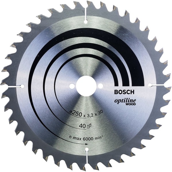 Bosch Optiline Wood Circular Saw Blades