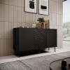 3D2SZ ONDA chest of drawers 150x45x85 black