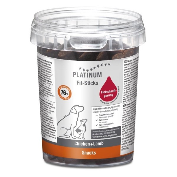 PLATINUM Fit-Sticks Chicken+Lamb - dog treat ...