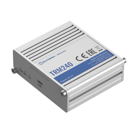 LTE Modem | TRM240 | No Wi-Fi | Mesh Support No | MU-MiMO No | 2G/3G | Antenna type 1xSMA for LTE | 1 x microUSB