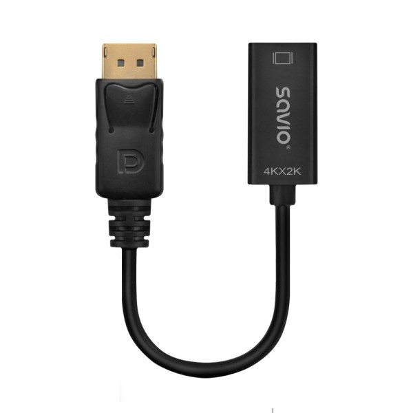 Adapter Savio DisplayPort (M) v1.2 - ...