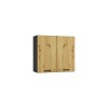 Cosmo Design ANIKA kitchen furniture set, artisan oak/graphite 2.0