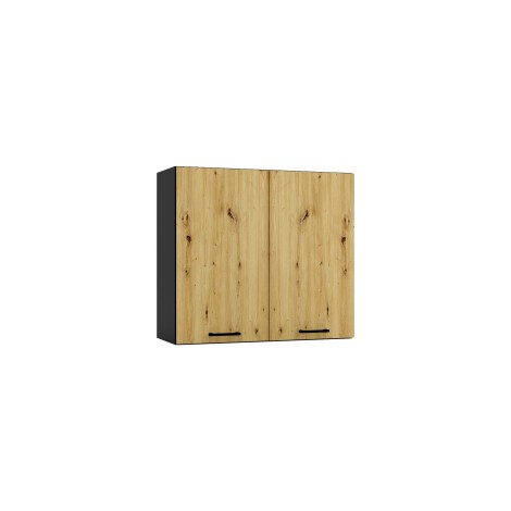 Cosmo Design ANIKA kitchen furniture set, artisan oak/graphite 2.0