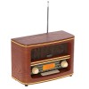 Adler | Retro Radio | AD 1187 | Alarm function | AUX in | Wooden