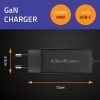 Qoltec 52420 90W GaN Super Fast Charger| 5-20V | 3-4.5A | USB-C 3.1