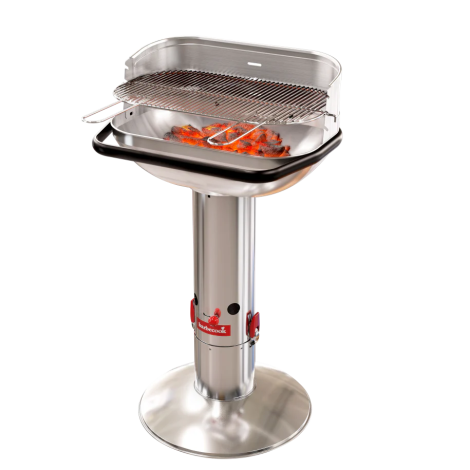 Barbecook Charcoal Barbecue Loewy 55 SST, 59.8 x 35.4 x 101 cm | BC-CHA-1004
