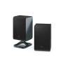Sharp HT-SPR52021(BK) Q Soundbar 2.0.2 Wireless Rear Surround Speakers, Black | Sharp