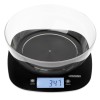 Adler Kitchen Scale with a bowl | MS 3179b | Graduation 1 g | Display type LCD | Black