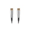 Lanberg CA-HDMI-20FB-0500-BK optical cable HDMI M/M 50m v2.0 4K AOC