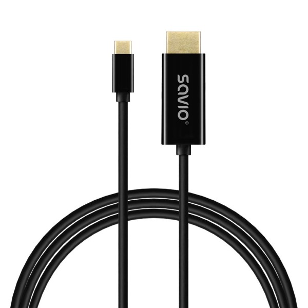 SAVIO CL-191 USB-C to HDMI Cable, ...