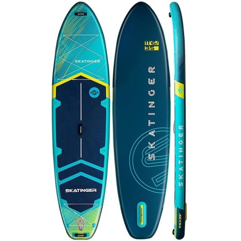 Skatinger Deska SUP Prana light bule 350 x 89 x 15 cm Yoga
