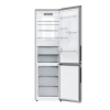 Candy Refrigerator | CNCQ4T620CX | Energy efficiency class C | Free standing | Combi | Height 205 cm | No Frost system | Fridge net capacity 289 L | Freezer net capacity 120 L | Display | 35 dB | Inox