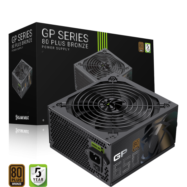 Gamemax Power Supply, 80 PLUS, Bronze ...