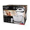 Adler | Mixer | AD 4206 | Mixer with bowl | 300 W | Number of speeds 5 | Turbo mode | White