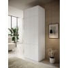 Wardrobe PAFOS 2D BASE 90x55.5x45 white matt