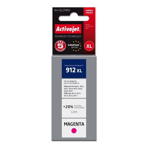 Activejet AH-912MRX Ink (replacement for HP ...