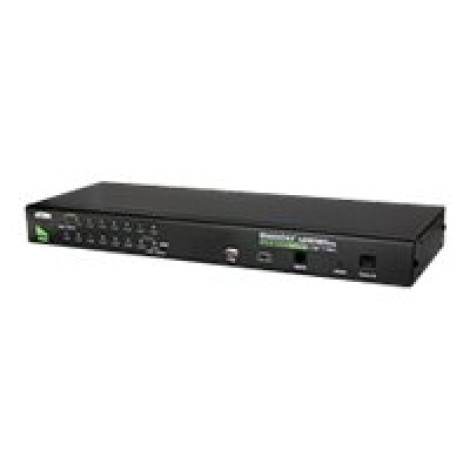 Aten | 16-Port PS/2-USB VGA KVM Switch with Daisy-Chain Port and USB Peripheral Support | CS1716A