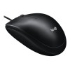 Logitech | Mouse | M100 | Optical | Optical mouse | Wired | Black