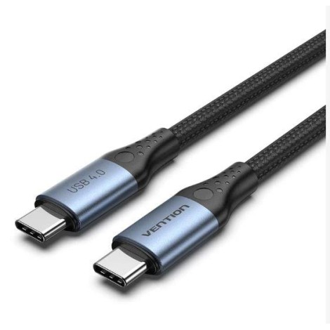 CABLE USB-C BRAIDED/1M GRAY TAVHF VENTION