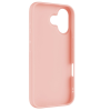 Fixed Story | Back cover | Apple | iPhone 16 | Rubberized | Pink