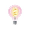 Philips Smart WiFi Filament Clear G95 RGB | E27 | 6.3 W | Full colour