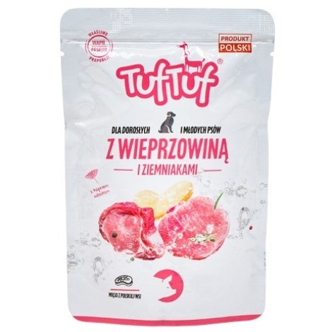 TUF TUF with pork and potatoes - wet dog food - 300g