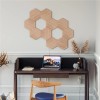 Nanoleaf|Elements Wood Look Hexagons Starter Kit (13 panels)|Cool White + Warm White