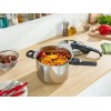 Pressure cooker TEFAL SECURE TRENDY 6L + stainless steel basket