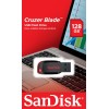 SanDisk Cruzer Blade USB flash drive 128 GB USB Type-A 2.0 Black, Red