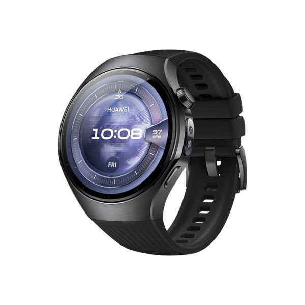 Huawei Watch 5 (46mm), Fluorelastomer Black ...