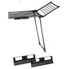 AMALFI foldable laundry drying rack, black