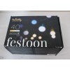 SALE OUT. Twinkly Festoon Smart LED Lights 40 AWW (Gold+Silver) G45 bulbs, 20m|Twinkly REFURBISHED, NO MANUAL, DIRTY, 3 MONTHS WARRANTY